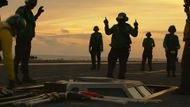 Opening scene of Top Gun with 'Danger Zone' tune | Image Via: Don Simpson Films
